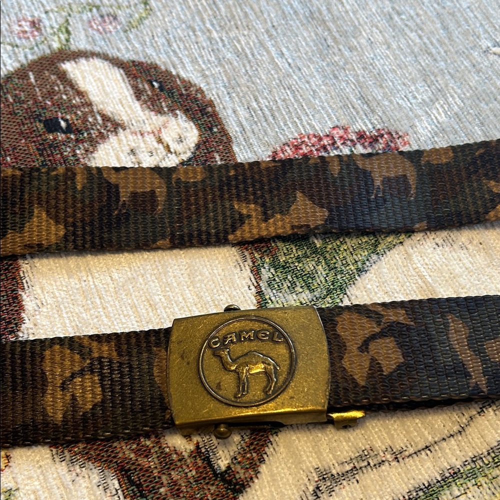 Camel Brown Camo Belt